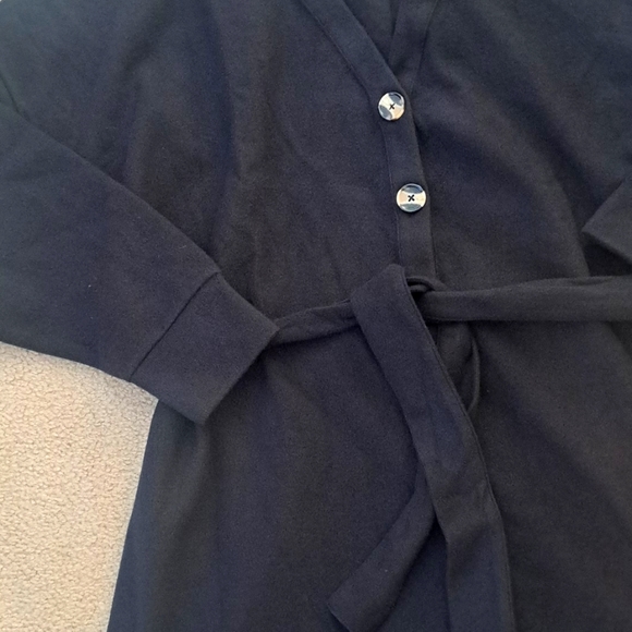 SIZE 14. ASOS DESIGN LONGLINE FLANNEL CARDIGAN OVERSIZED - Picture 3 of 9